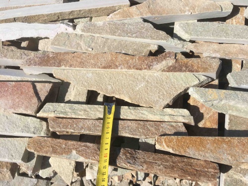 Горбушка златолит золотистый для облицовки купить в Улан-Удэ