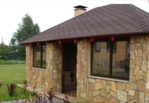 Плитняк златолит жёлтый для фасада 1,5-3 см купить в Улан-Удэ