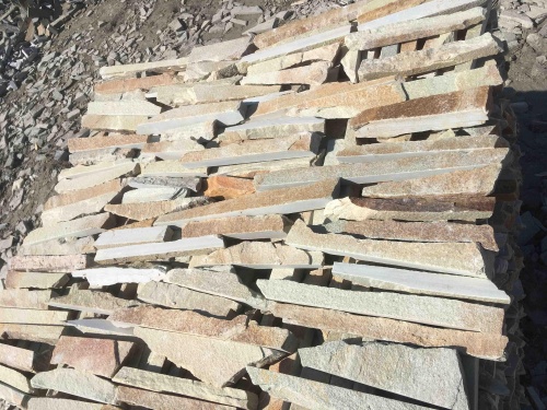 Горбушка златолит золотистый для облицовки купить в Улан-Удэ