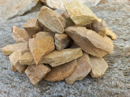 Златолит жёлтый декоративная каменная крошка купить в Улан-Удэ