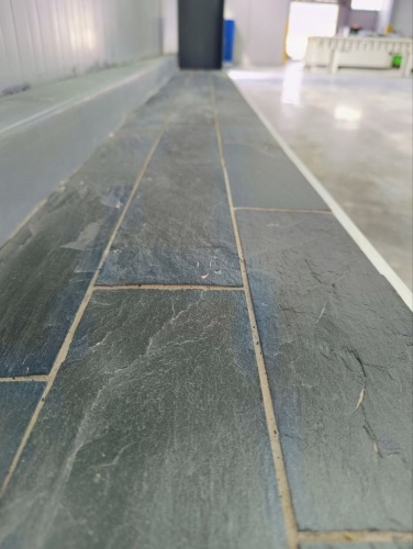 Плитка чёрная из натурального камня фасадная 30 см * 5 см, толщина 7 мм -30 мм купить в Улан-Удэ