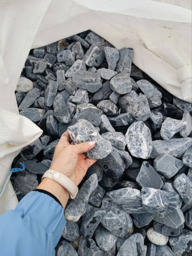 купить галтованный декоративный щебень